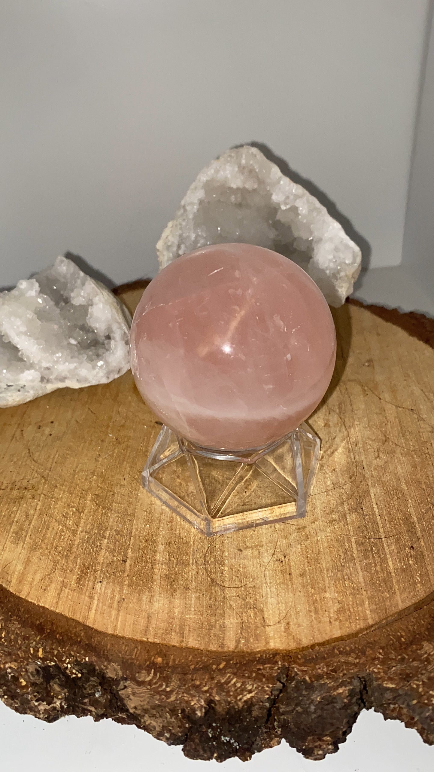 Sphère Quartz rose