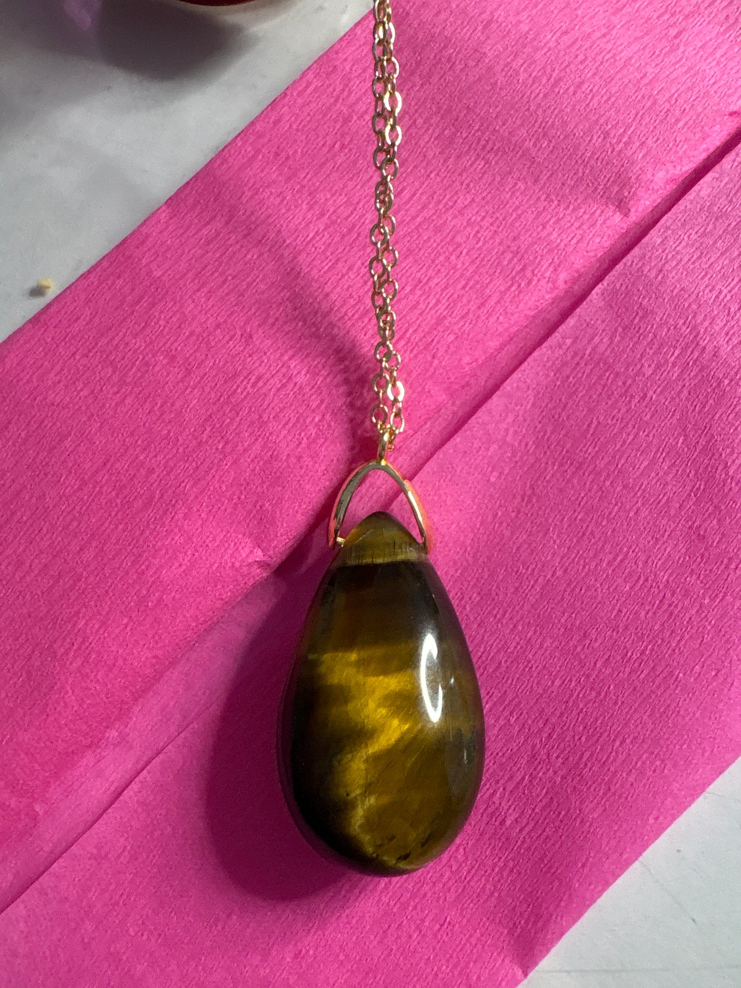 Pendentif Oeil de tigre