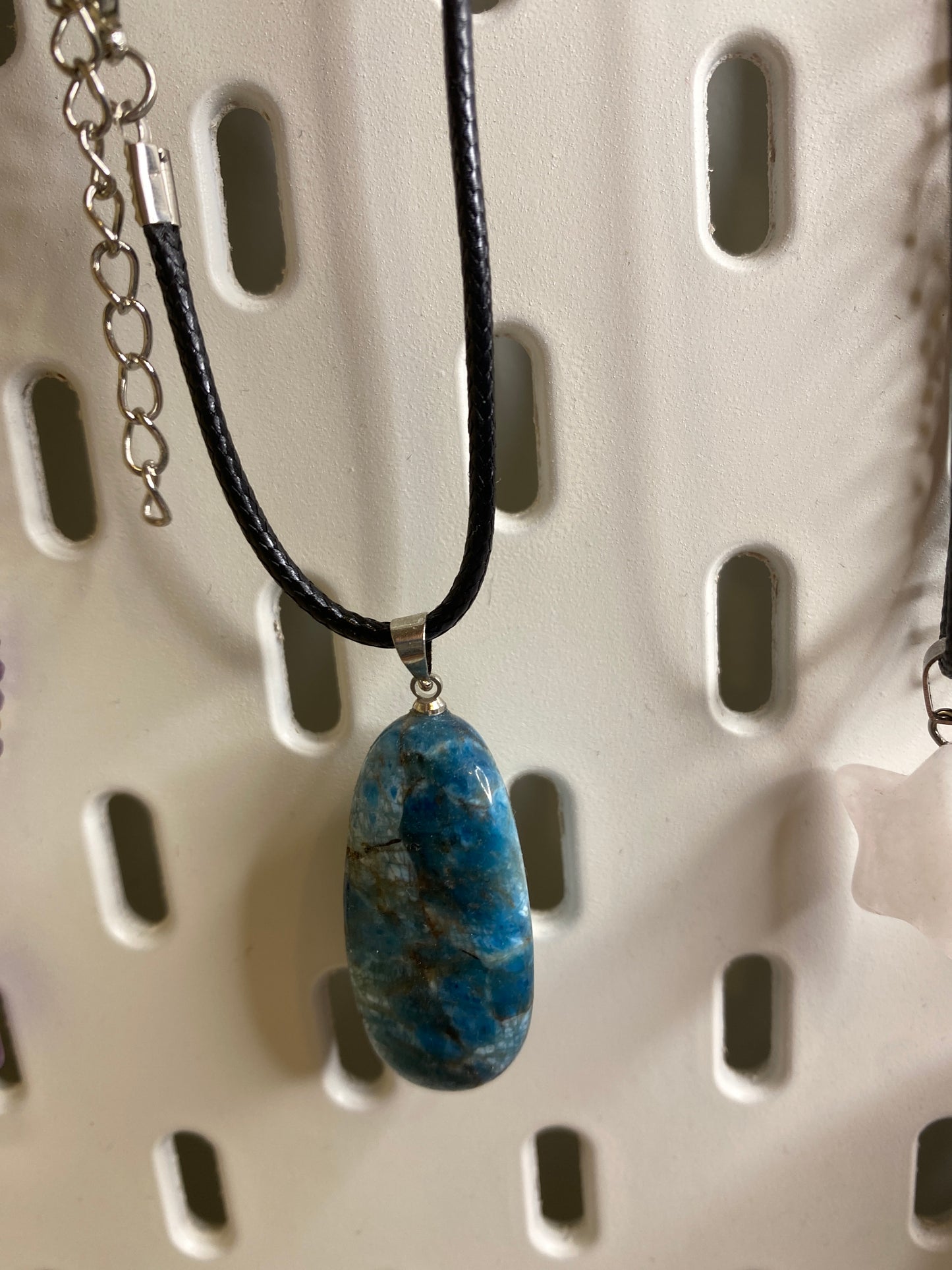 Pendentifs Apatite bleu