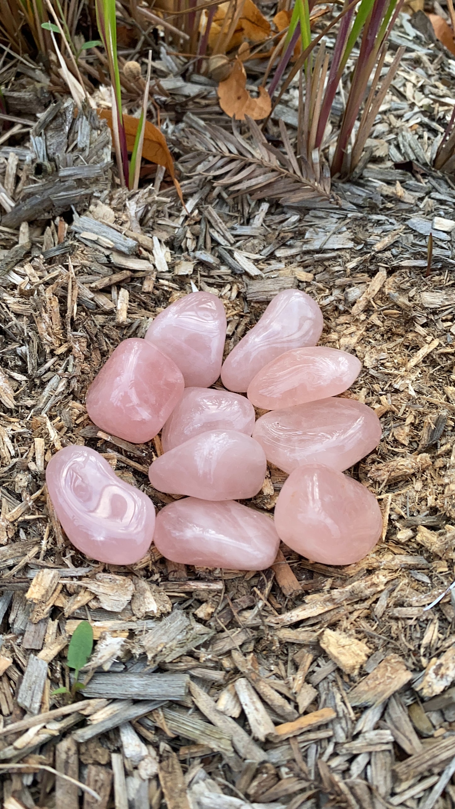 Pierre Roulée Quartz Rose 30 à 40 mm