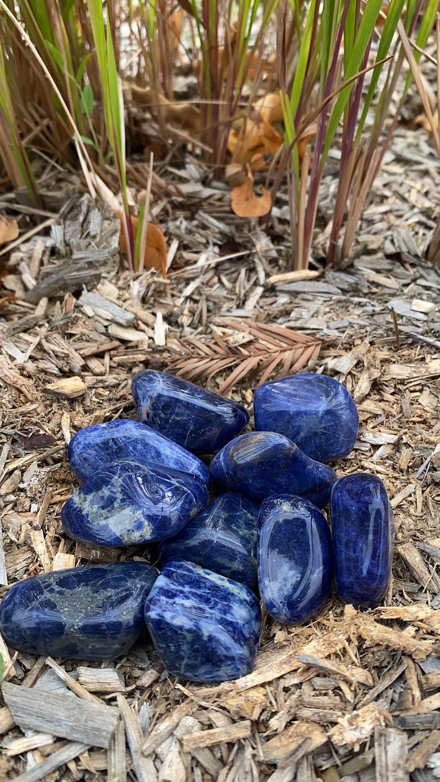 Pierre Roulée Sodalite AA 30 à 40mm