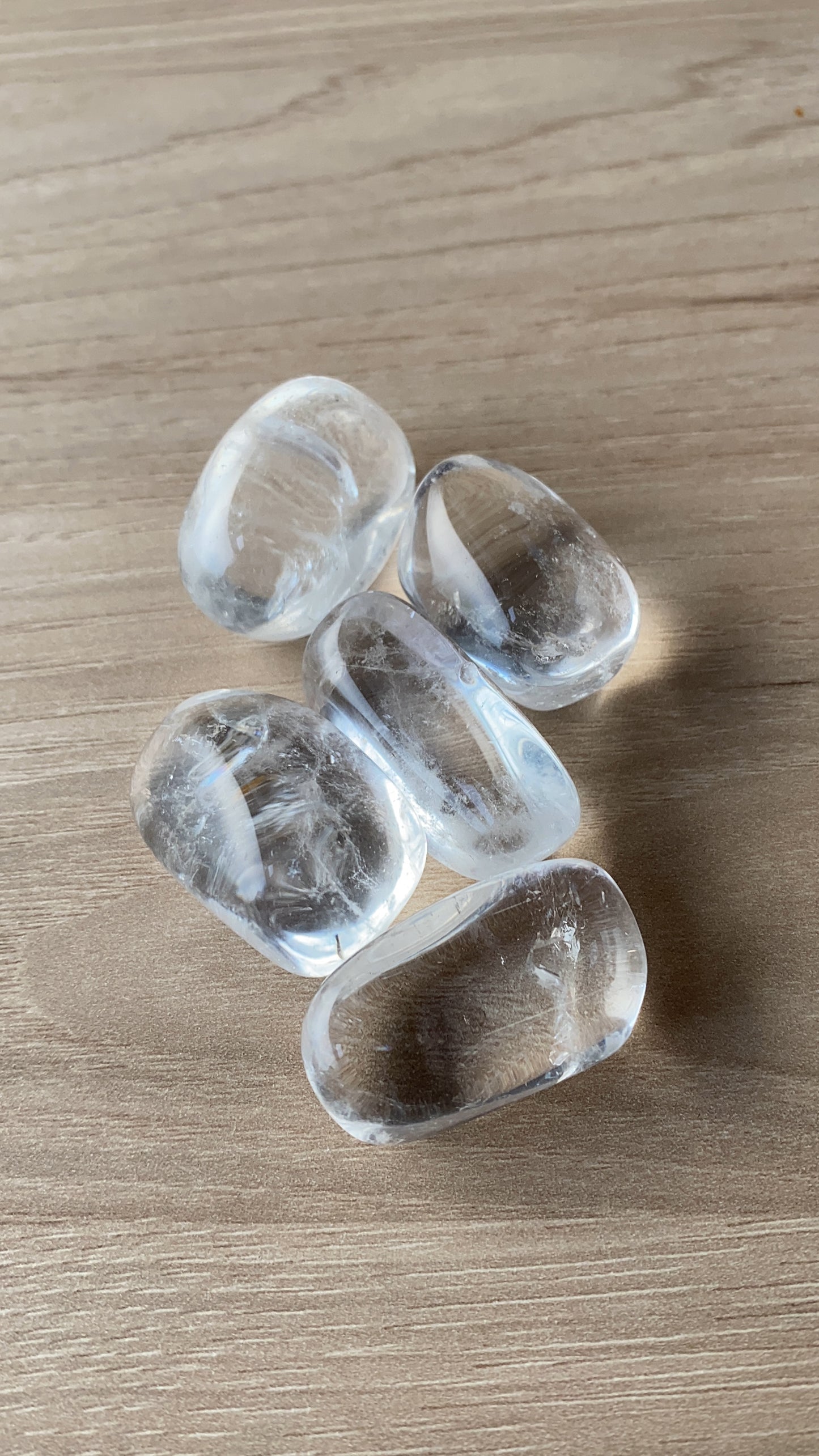 Pierre Roulée Cristal De Roche A 30 à 40mm