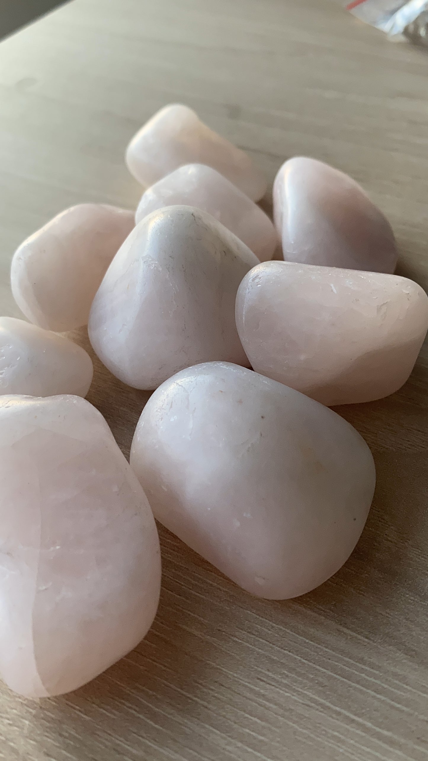 Pierre Roulée Quartz Rose 30 à 50mm