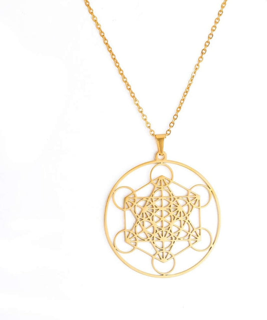 Collier metatrons or