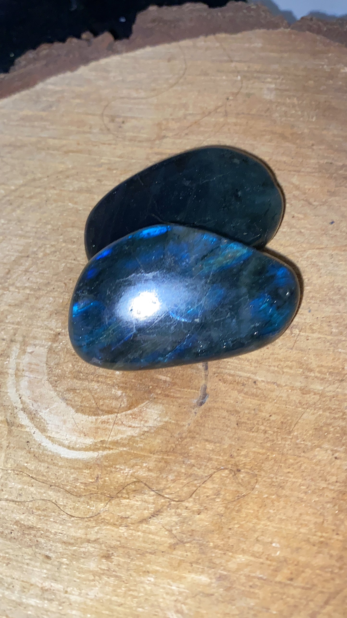 Galet labradorite