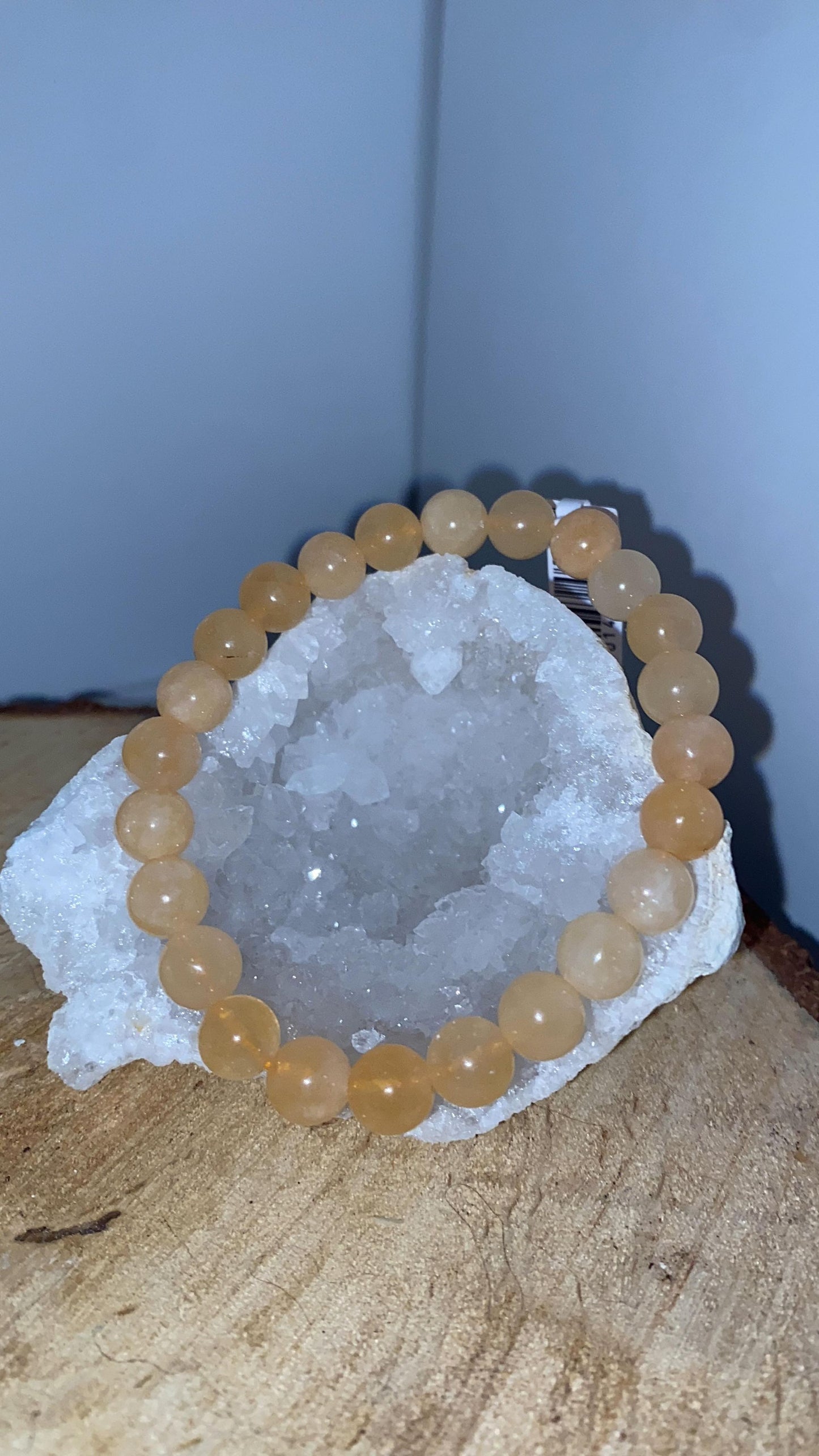 Bracelet aventurine jaune 8mm