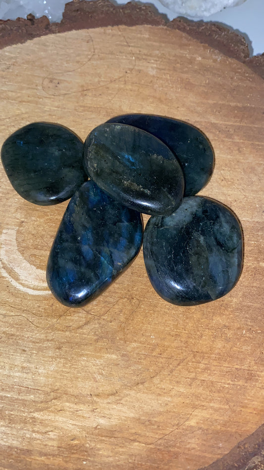 Galet labradorite