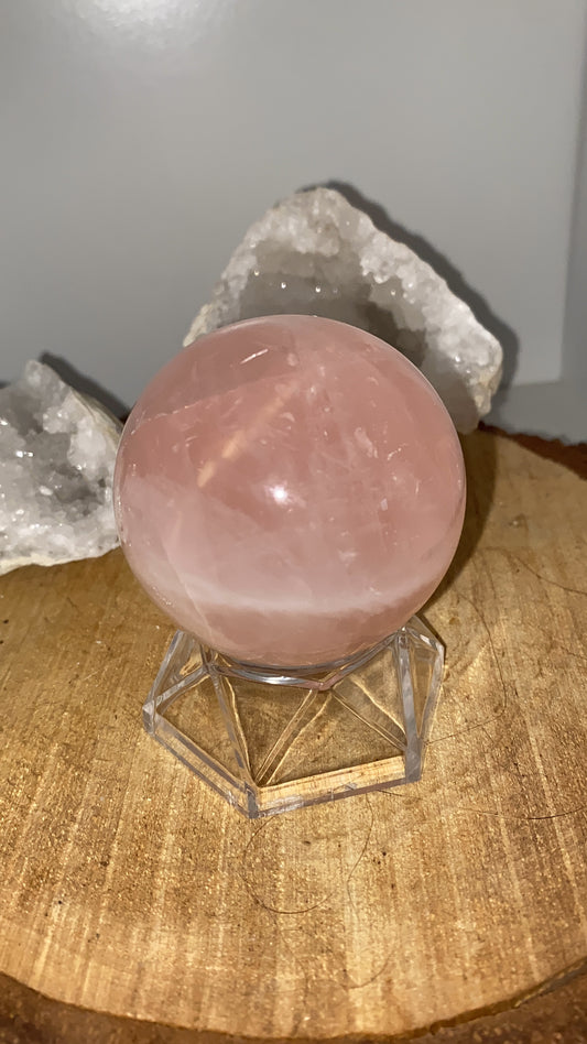 Sphère Quartz rose