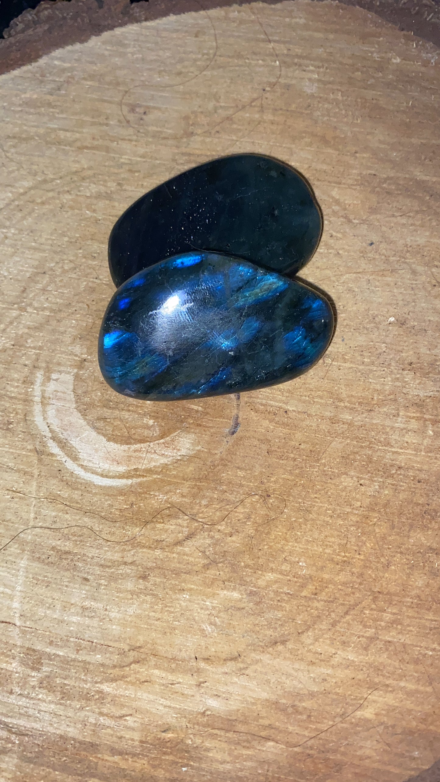 Galet labradorite