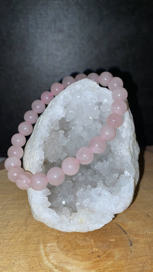 Bracelet quartz rose