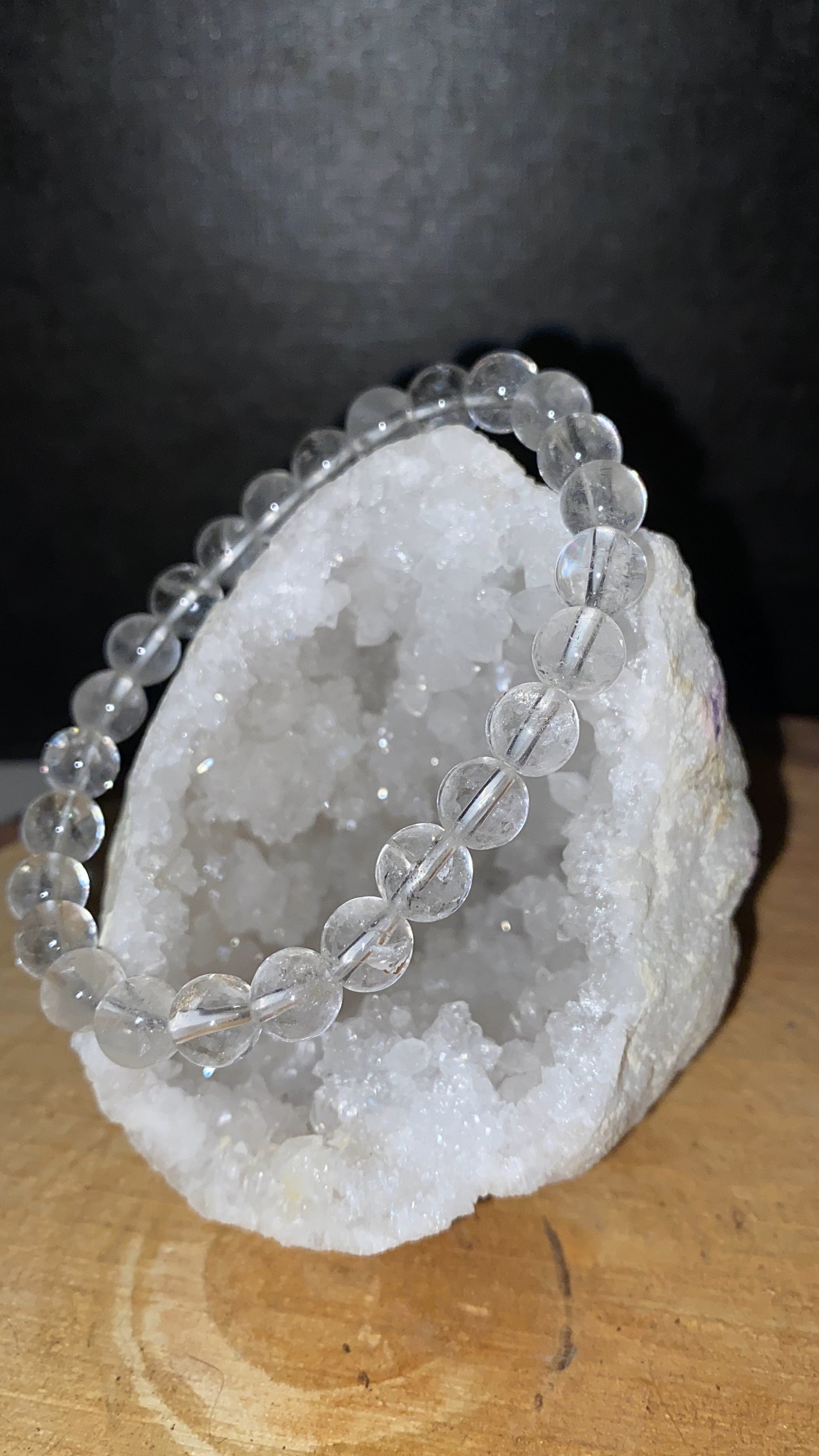 Bracelet cristal de roche