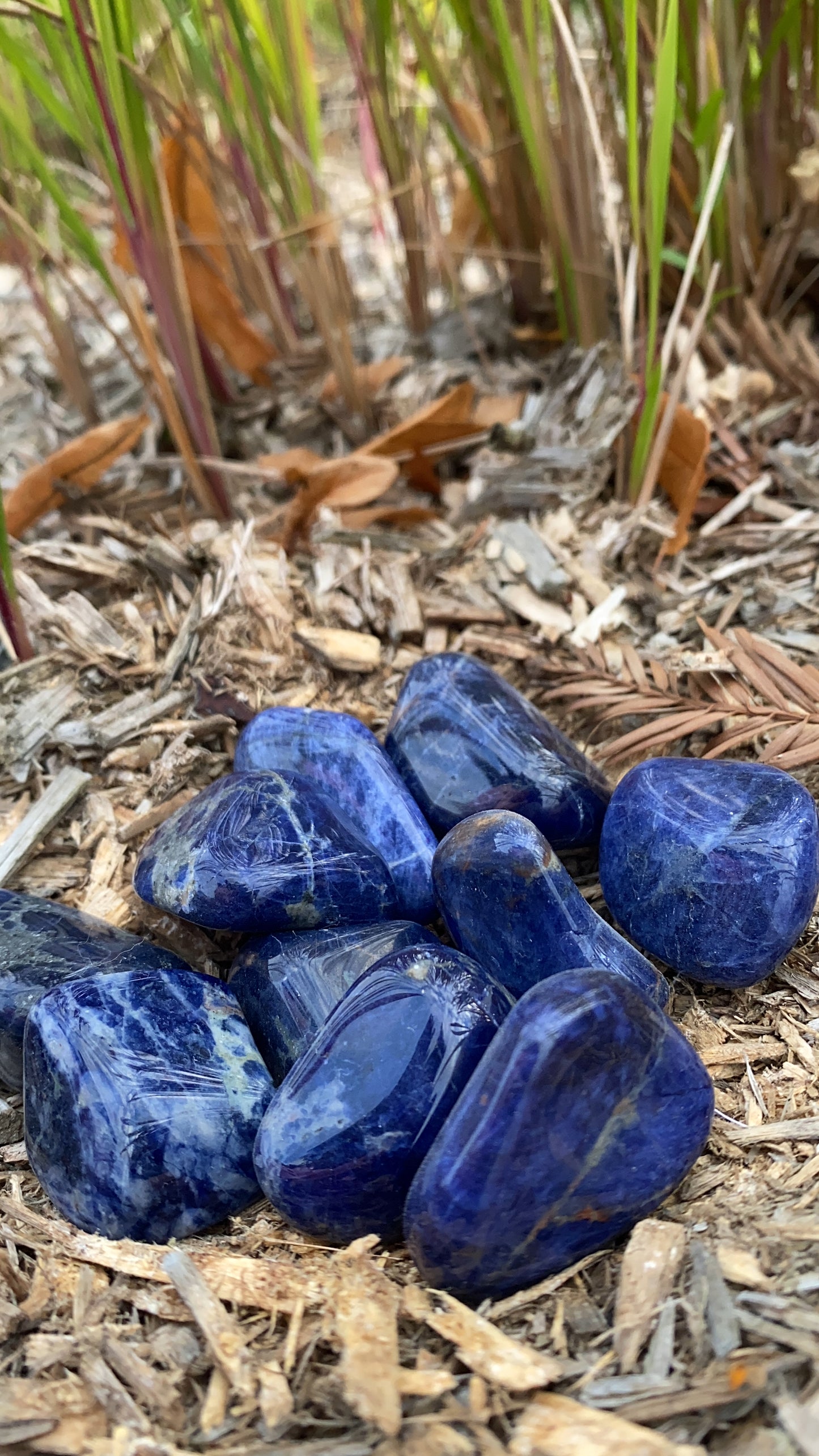 Pierre Roulée Sodalite AA 30 à 40mm