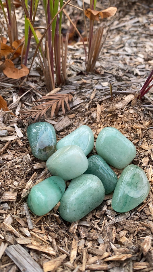 Pierre Roulée Aventurine Verte Zimbabwe A+ 30 à 40mm